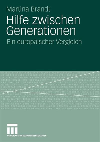 Hilfe Zwischen Generationen: Ein Europäischer Vergleich