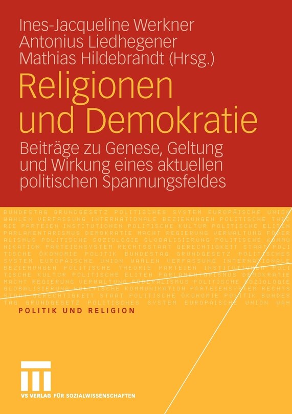 Couverture_Religionen Und Demokratie