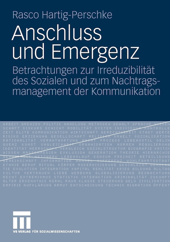 Front cover_Anschluss und Emergenz