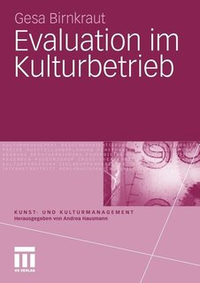 Front cover_Evaluation Im Kulturbetrieb