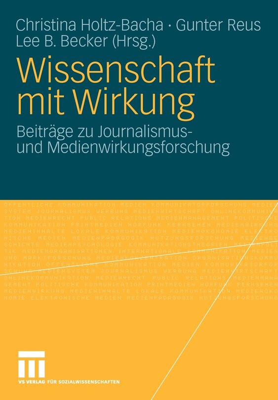 Front cover_Wissenschaft Mit Wirkung