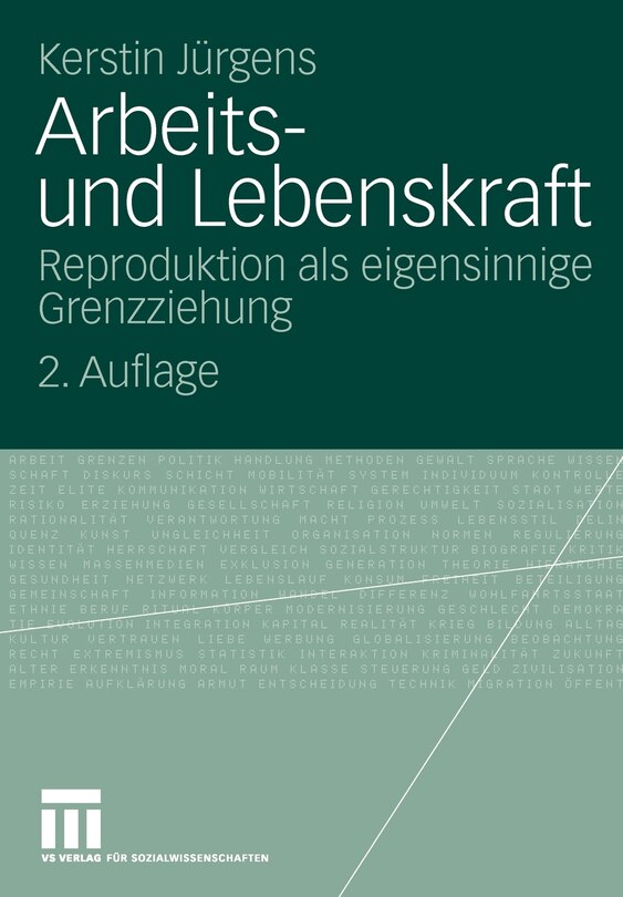 Front cover_Arbeits- Und Lebenskraft
