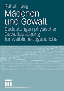 Front cover_Mädchen Und Gewalt