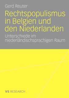 Front cover_Rechtspopulismus in Belgien und den Niederlanden