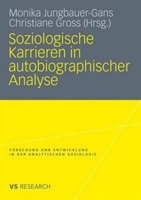 Couverture_Soziologische Karrieren In Autobiographischer Analyse