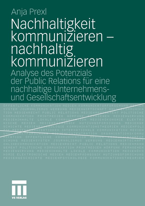 Couverture_Nachhaltigkeit kommunizieren - nachhaltig kommunizieren