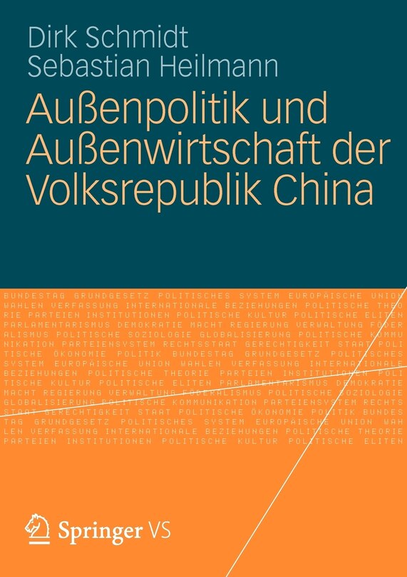 Front cover_Außenpolitik Und Außenwirtschaft Der Volksrepublik China
