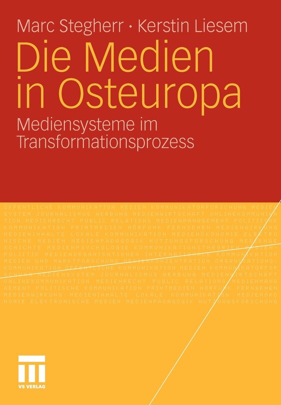 Couverture_Die Medien In Osteuropa
