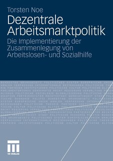 Front cover_Dezentrale Arbeitsmarktpolitik