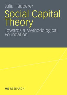 Front cover_Social Capital Theory