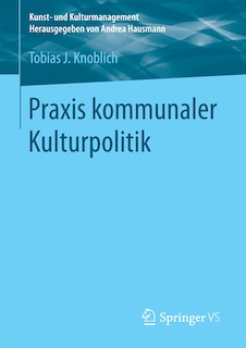 Front cover_Praxis Kommunaler Kulturpolitik