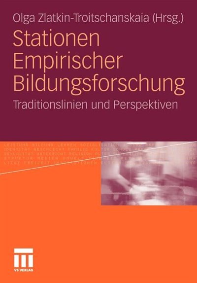 Front cover_Stationen Empirischer Bildungsforschung