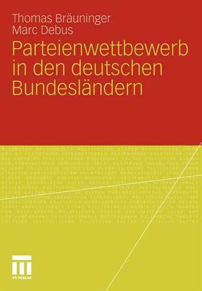 Couverture_Parteienwettbewerb in den deutschen Bundesländern
