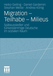 Front cover_Migration - Teilhabe - Milieus