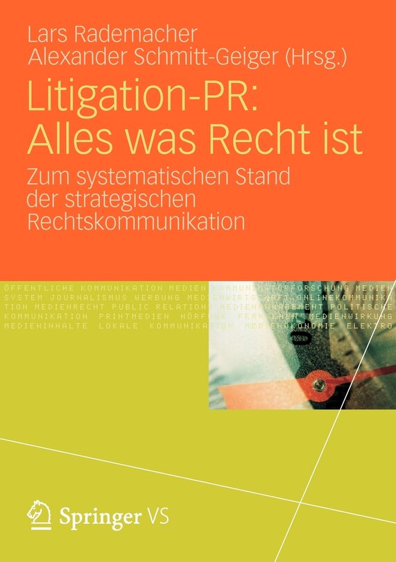 Couverture_Litigation-PR: Alles was Recht ist