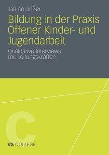 Front cover_Bildung In Der Praxis Offener Kinder- Und Jugendarbeit