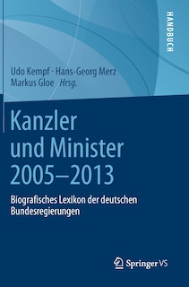 Front cover_Kanzler und Minister 2005 - 2013