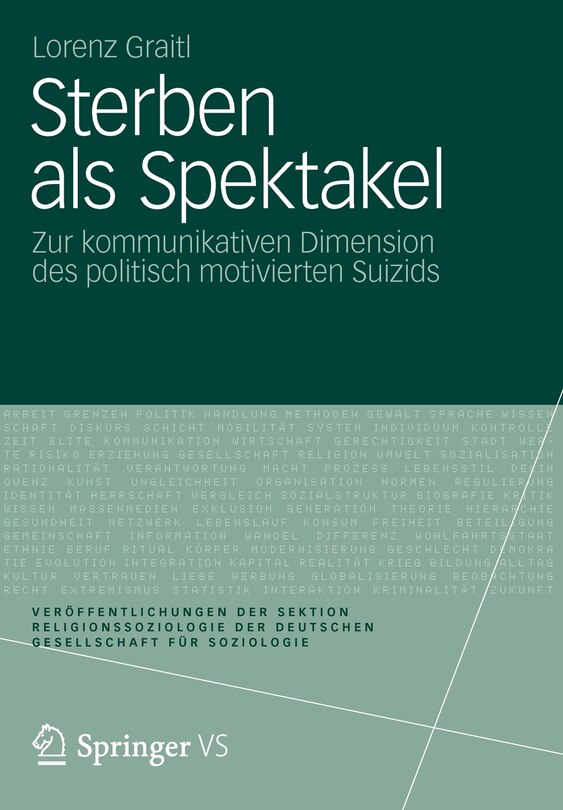 Front cover_Sterben als Spektakel