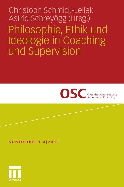Couverture_Philosophie, Ethik Und Ideologie In Coaching Und Supervision