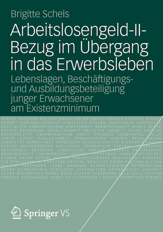 Front cover_Arbeitslosengeld-II-Bezug im Übergang in das Erwerbsleben