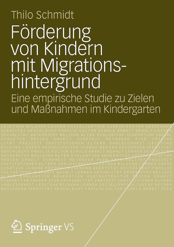 Couverture_Förderung von Kindern mit Migrationshintergrund