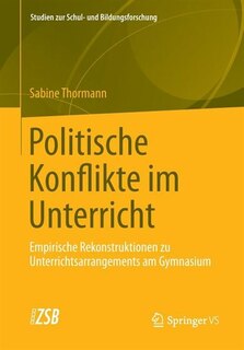 Front cover_Politische Konflikte im Unterricht
