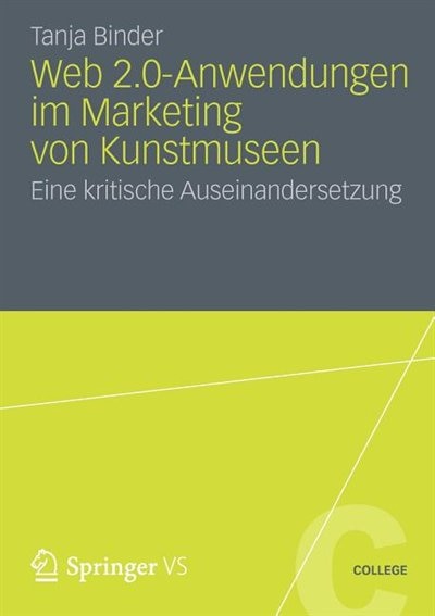 Front cover_Web 2.0-anwendungen Im Marketing Von Kunstmuseen