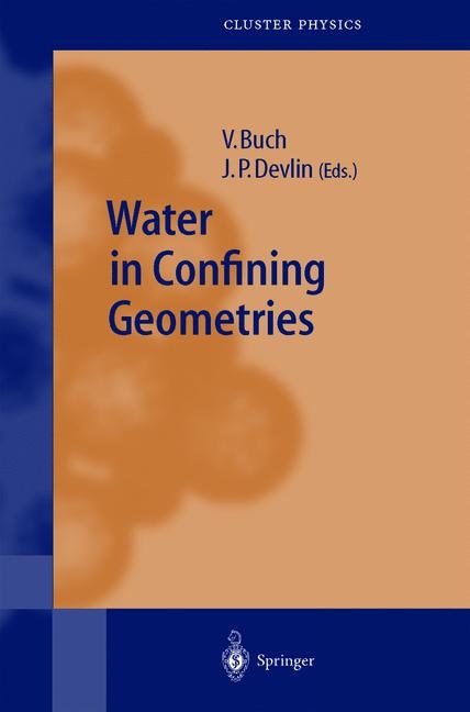 Front cover_Water in Confining Geometries