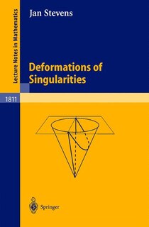 Front cover_Deformations Of Singularities