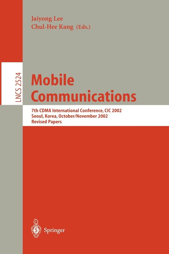 Front cover_Mobile Communications