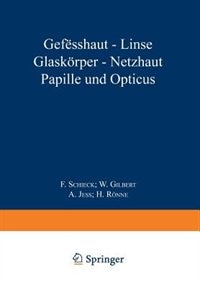 Couverture_Gefässhaut - Linse Glaskörper - Netƶhaut Papille Und Opticus