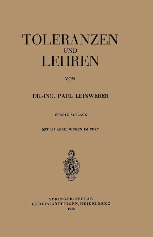 Toleranzen und Lehren