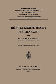 Bürgerliches Recht: Familienrecht