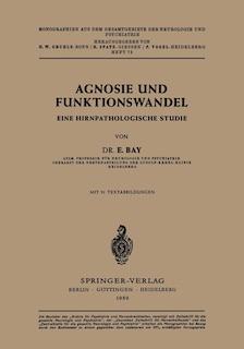Couverture_Agnosie und Funktionswandel