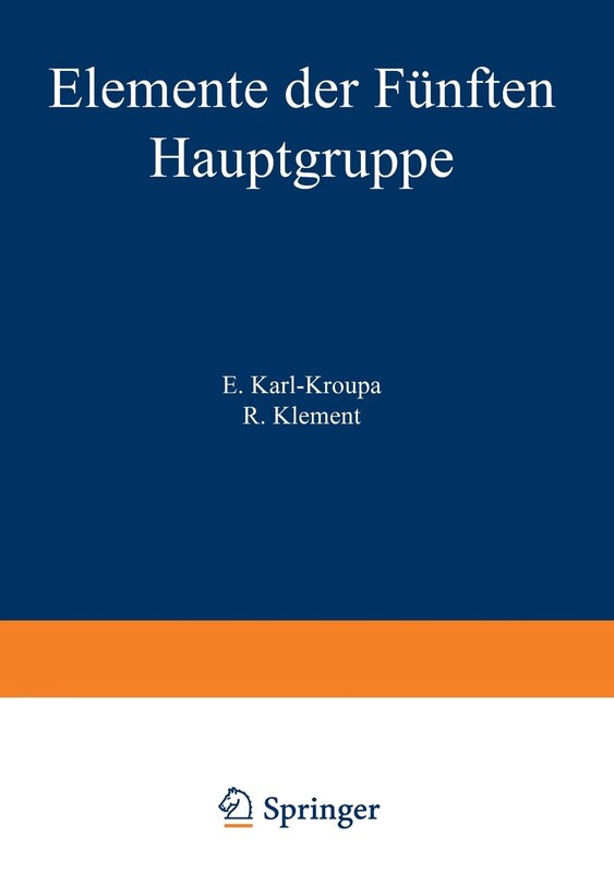 Elemente Der Fünften Hauptgruppe: Arsen - Antimon - Wismut