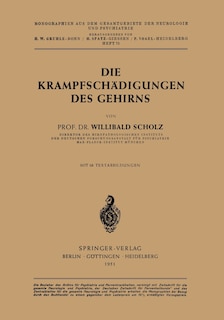 Front cover_Die Krampfschädigungen des Gehirns