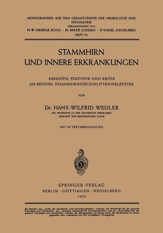 Front cover_Stammhirn und Innere Erkrankungen
