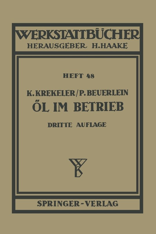 Öl im Betrieb