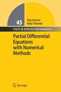 Couverture_Partial Differential Equations with Numerical Methods