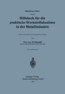Front cover_Hilfsbuch für die praktische Werkstoffabnahme in der Metallindustrie