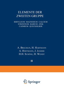Front cover_Elemente Der Zweiten Gruppe