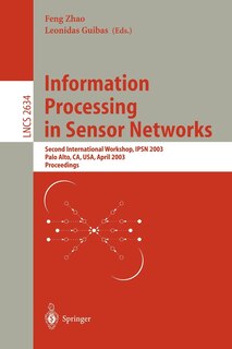 Front cover_Information Processing in Sensor Networks