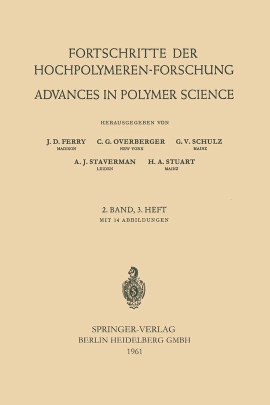 Front cover_Fortschritte der Hochpolymeren-Forschung
