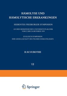 Front cover_Hämolyse und Hämolytische Erkrankungen