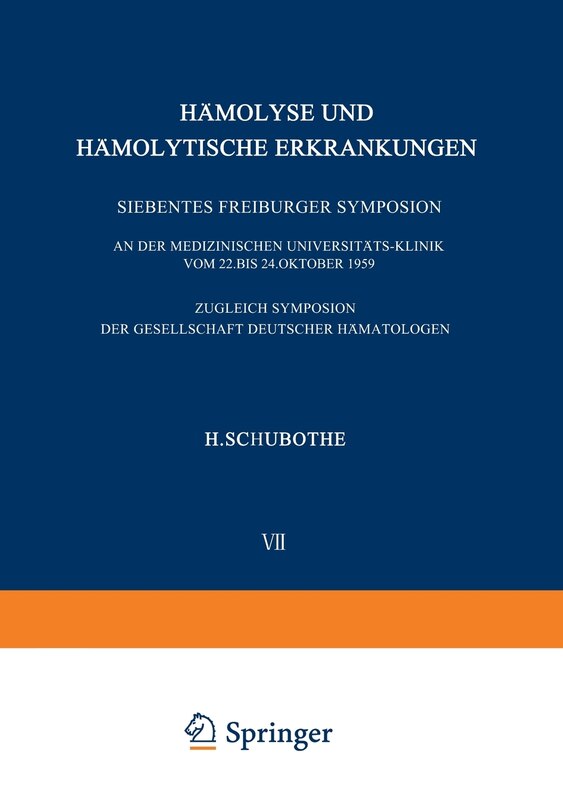 Front cover_Hämolyse und Hämolytische Erkrankungen