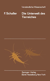 Front cover_Die Unterwelt des Tierreiches