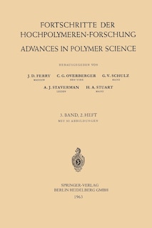 Couverture_Fortschritte der Hochpolymeren-Forschung / Advances in Polymer Science