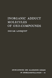 Couverture_Inorganic Adduct Molecules of Oxo-Compounds