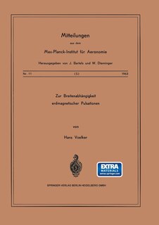Front cover_Zur Breitenabhängigkeit erdmagnetischer Pulsationen