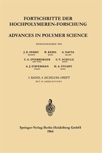Couverture_Fortschritte der Hochpolymeren-Forschung / Advances in Polymer Science
